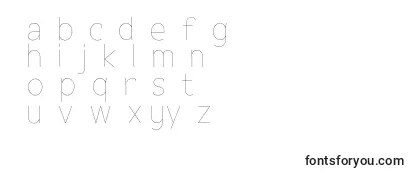 FlexdisplayThin-fontti
