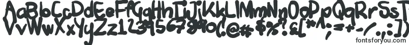 Шрифт Tuschtouch4 – стильные шрифты
