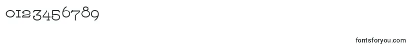 NathanAlternatese Font – Fonts for Numbers and Digits