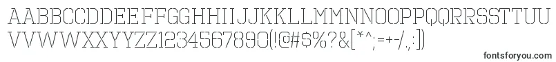 OctinprisonltRegular Font – Fonts for Adobe Reader