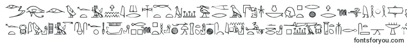 Fonte Yiroglyphics – fontes Helvetica