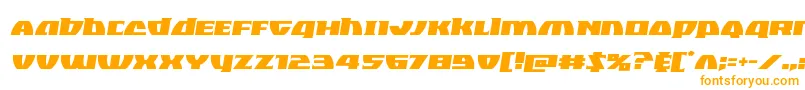 Blackbishopsemital Font – Orange Fonts on White Background