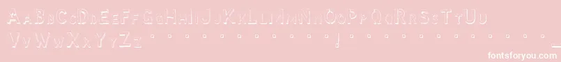 MccoyHellolori Font – White Fonts on Pink Background