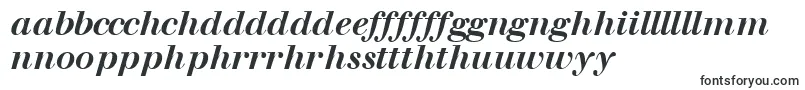 Шрифт Walbaumssk ffy – валлийские шрифты