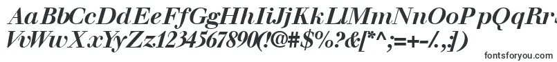 Шрифт Walbaumssk ffy – надписи красивыми шрифтами