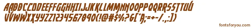 Yankeeclipperexpandital Font – Brown Fonts