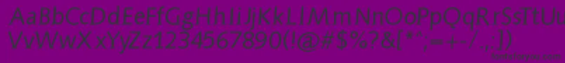 Aidaserifobliquemedium Font – Black Fonts on Purple Background