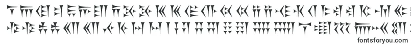 Czcionka Khosrau – starożytne pisma