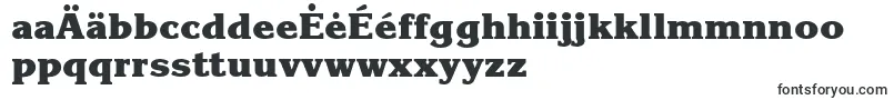 KorinnablackbttBold-fontti – makedonian fontit