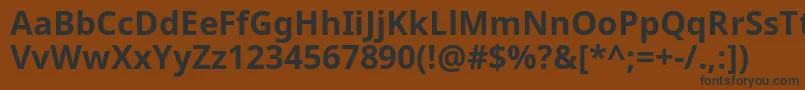 More about NotoSansBold Font NotoSansBold Font – Black Fonts on Brown Background