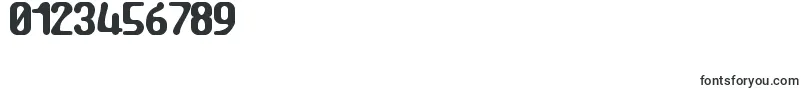 Tragic2-Schriftart – Schriften für Zahlen und Nummern