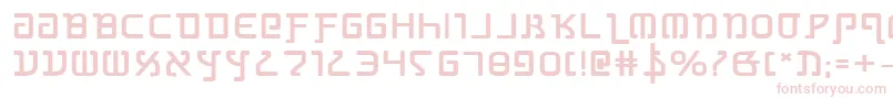 GrimlordBoldExpanded Font – Pink Fonts on White Background