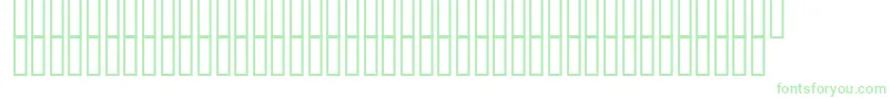 TouristEater Font – Green Fonts on White Background