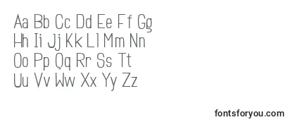 Review of the Einzine Font