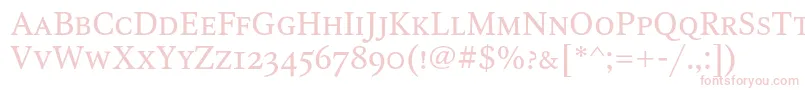 Octavascc Font – Pink Fonts on White Background