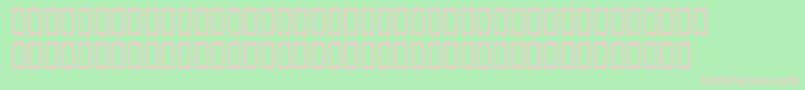 Engeleinsteinsh Font – Pink Fonts on Green Background