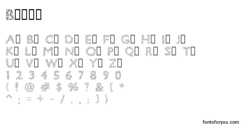 Fuente Bingo - alfabeto, números, caracteres especiales