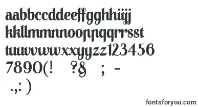 01Apompadoursample font – Fonts In Alphabetical Order
