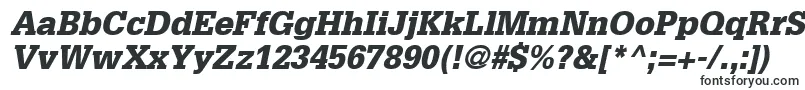 GlyphaLt75BlackOblique-fontti – Tietokoneen fontit