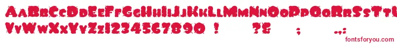 Ink-fontti – punaiset fontit