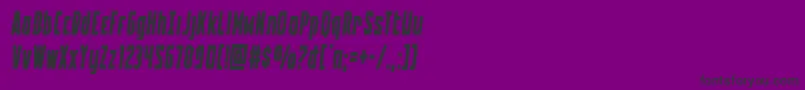Battleworldsemital Font – Black Fonts on Purple Background