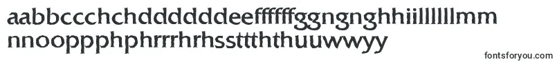 Шрифт QuadratantiqueRegular – валлийские шрифты
