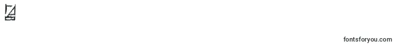 HotmetalNormal-Schriftart – Schriften für die Ziffer 7