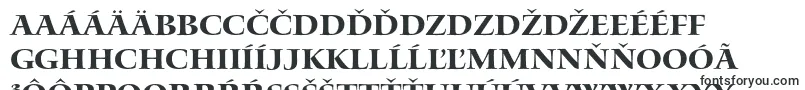 Czcionka WaterstitlingproBd – słowackie czcionki