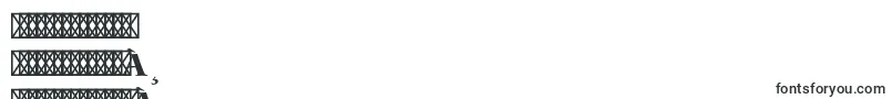 フォントWaterstitlingproBd – タイの文字