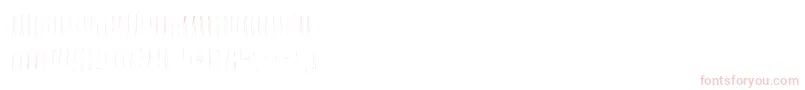 Discoverearth Font – Pink Fonts on White Background