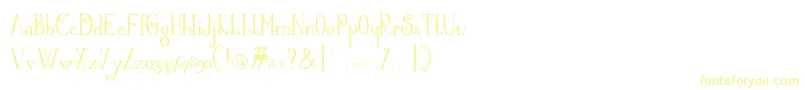 Blackflowersblossom Font – Yellow Fonts