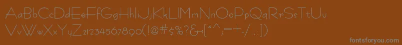 Шрифт Fastracfashion – серые шрифты на коричневом фоне