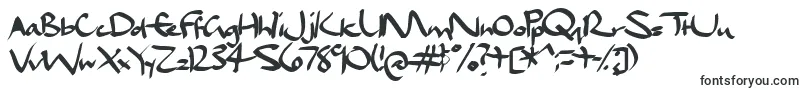 フォントDaelCalligraphy – Adobe Muse用のフォント
