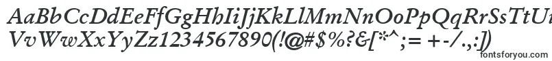 GaramondKursivHalbfett Font – Fonts for Statuses