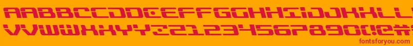 Подробнее о шрифте Troopersleft Шрифт Troopersleft – красные шрифты на оранжевом фоне