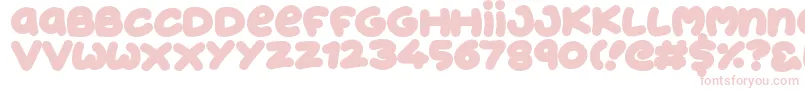 フォントJellyDonuts – ピンクのフォント