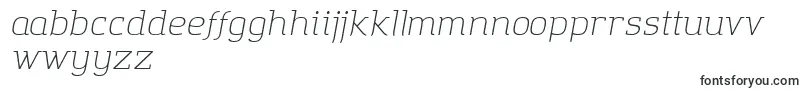 フォントAmazingGroteskLightItalic – スワヒリ文字