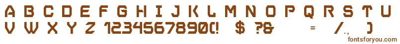 VoyagerGrotesqueBold Font – Brown Fonts