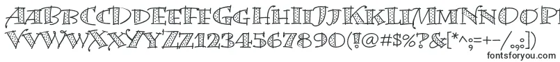 BermudalpstdDots Font – Old School Fonts