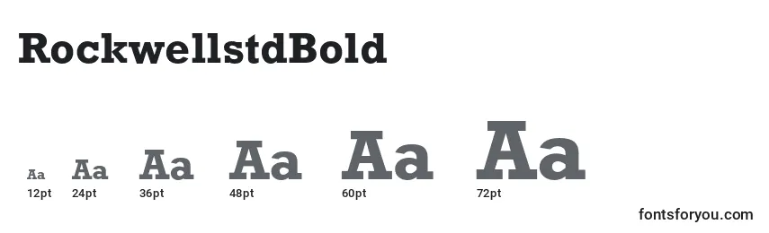 RockwellstdBold Font Sizes