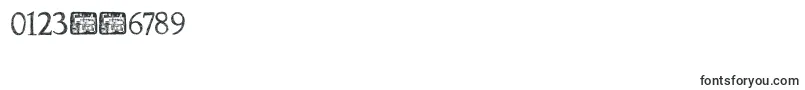 DkTraiectum Font – Fonts for Numbers and Digits