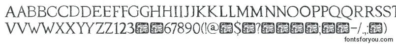 DkTraiectum-fontti – Alkavat D:lla olevat fontit