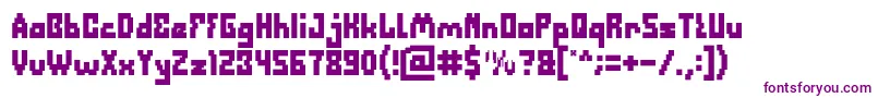 DefragmentedBold Font – Purple Fonts