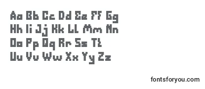 DefragmentedBold-fontti
