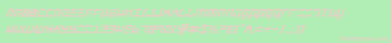 Repulsori Font – Pink Fonts on Green Background