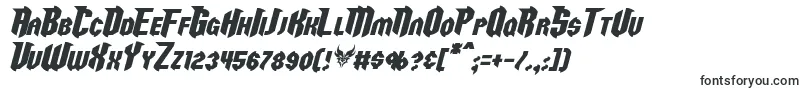 RazorclawItalic Font – Fonts for VK