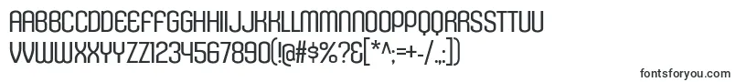 Czcionka KleptocracyTitlingLt – rosta typografia