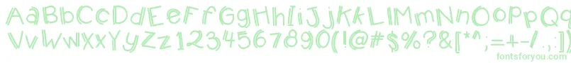 Kbjumpingjellybeans Font – Green Fonts