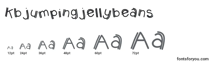 Размеры шрифта Kbjumpingjellybeans