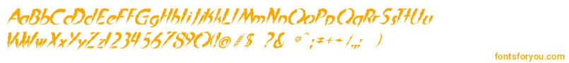 InAFlashItalic Font – Orange Fonts